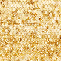 The wallpaper features a subtle, gold-veined pattern.

