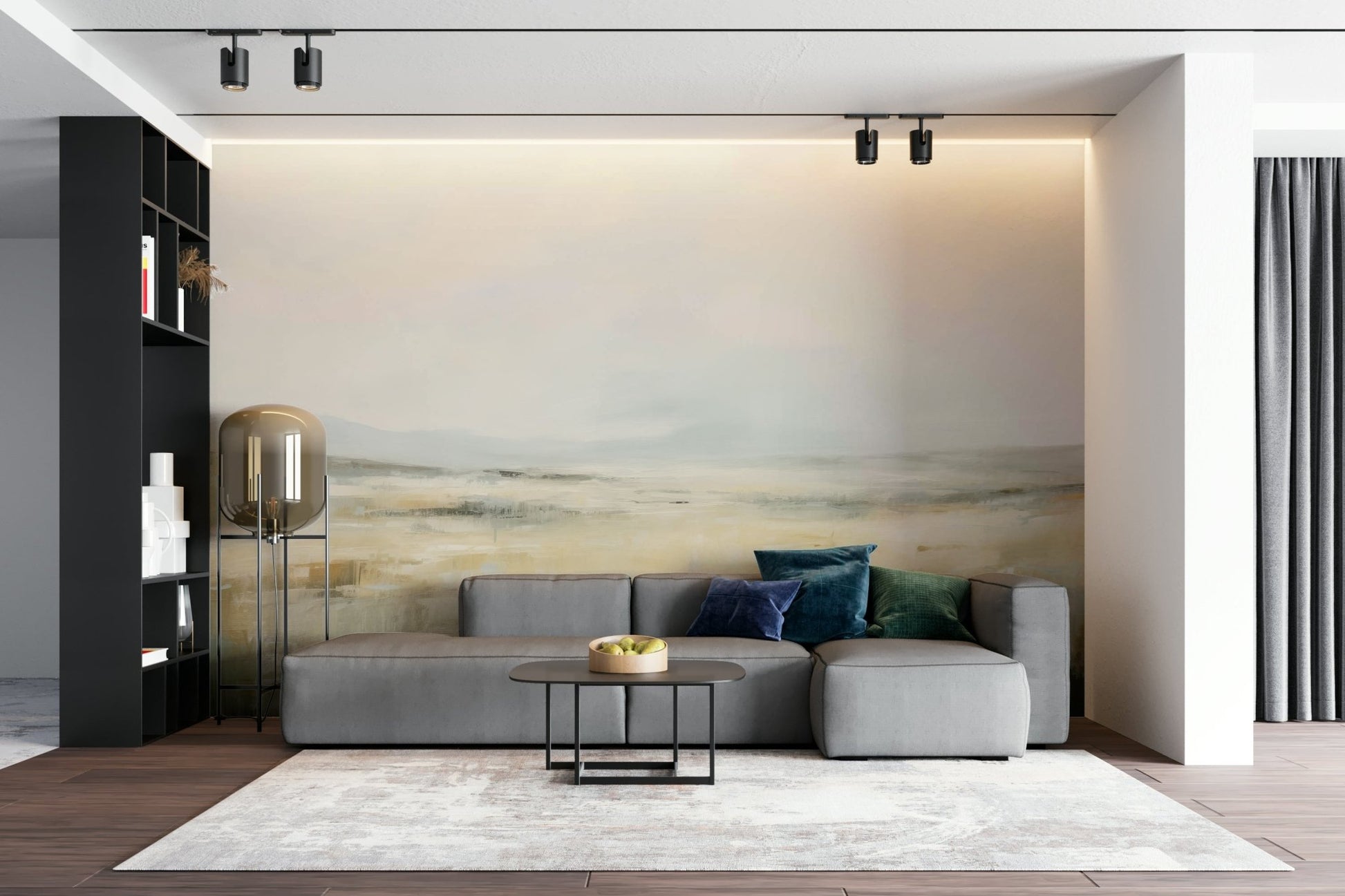 Inviting and calming aesthetic.

