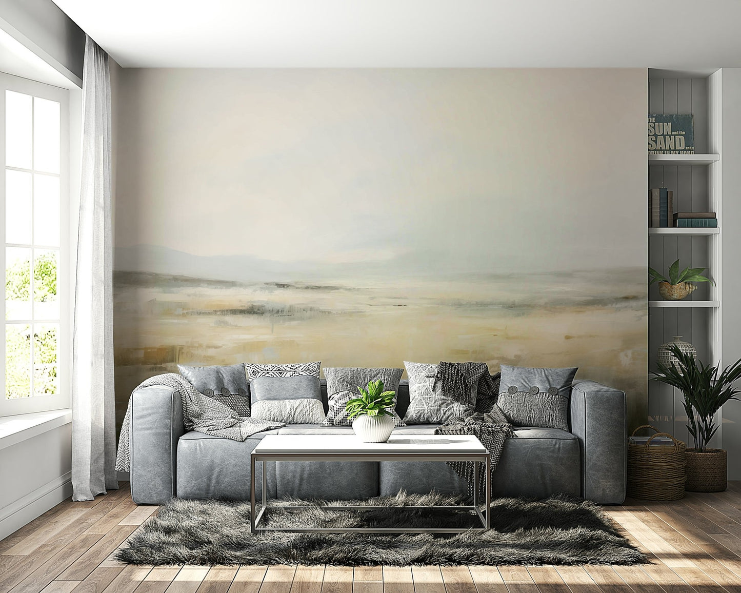 High-resolution image with luminous tones.

