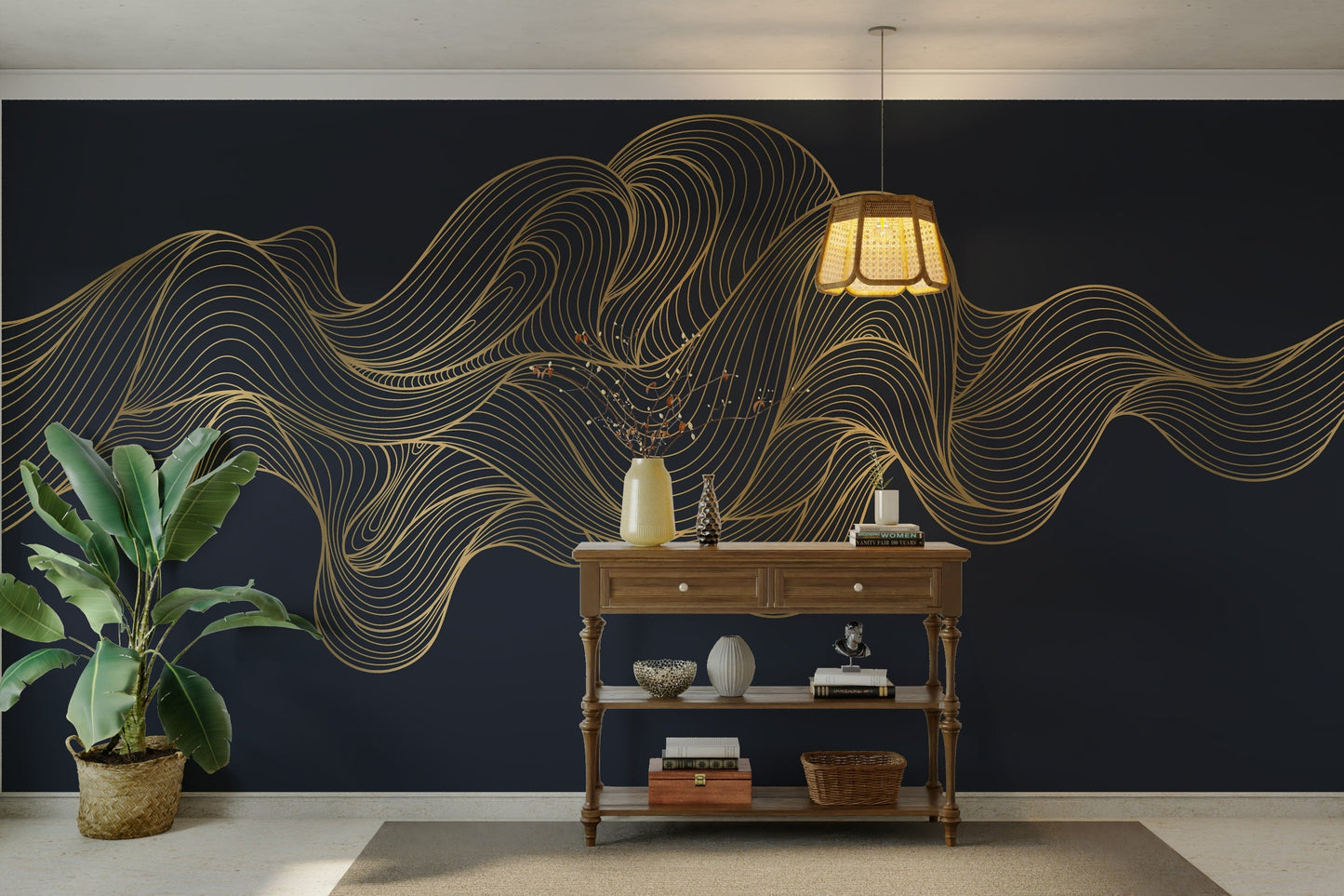 The image has a calm, tranquil mood.

