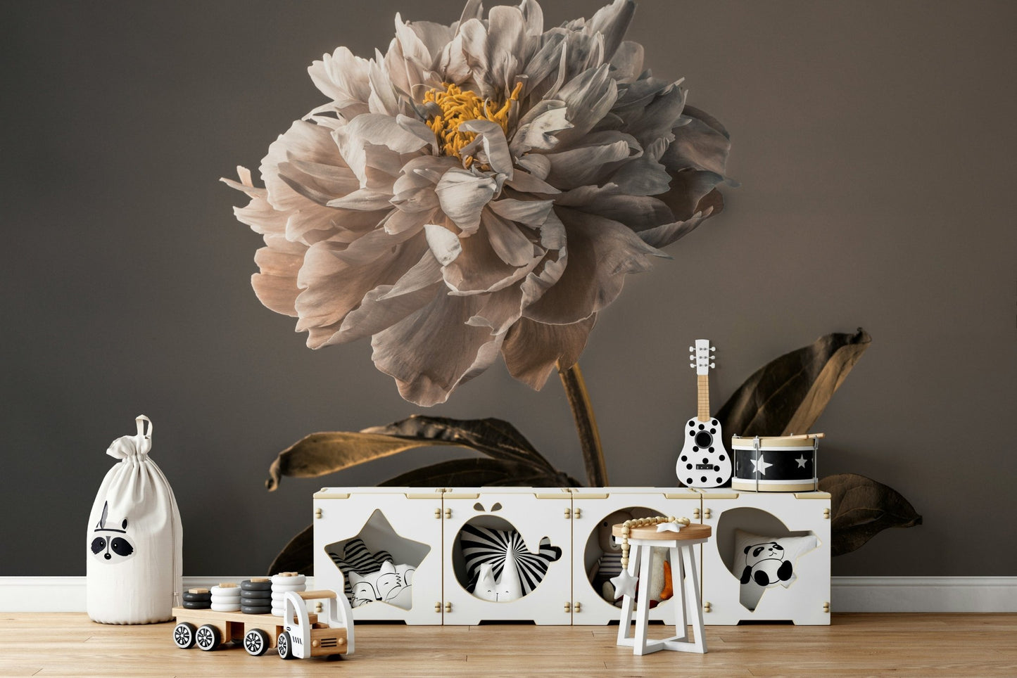 Graceful Blooms Wall Mural