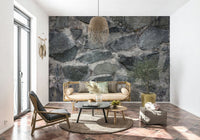 Granite Blocks Wall Mural -2566586