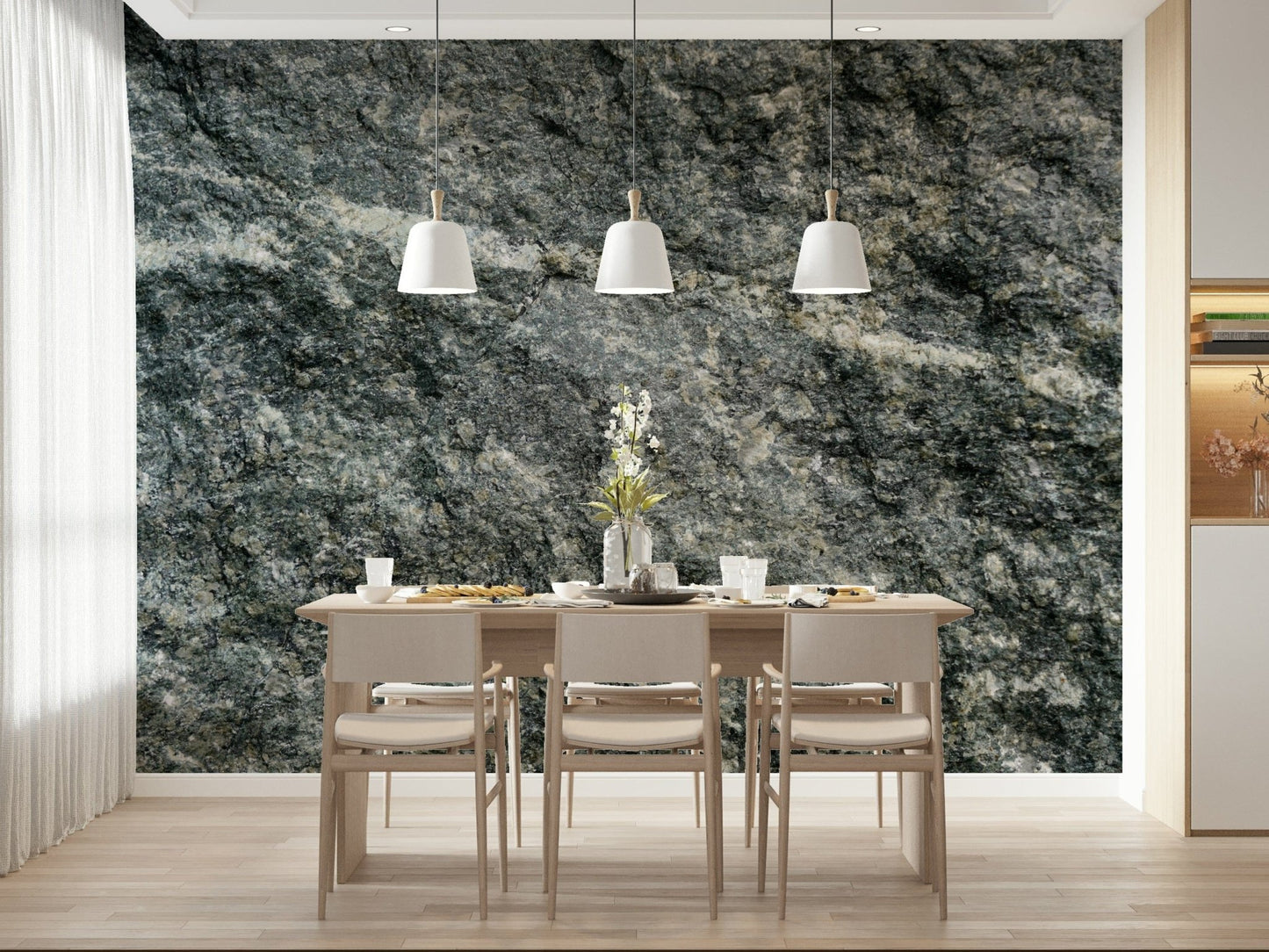 Granite Grey Wall Mural -2566625