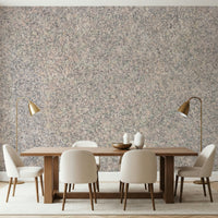 Wall mural with realistic stone textures creating a peaceful atmosphere