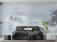 A serene monochrome design wall mural for your decor.

