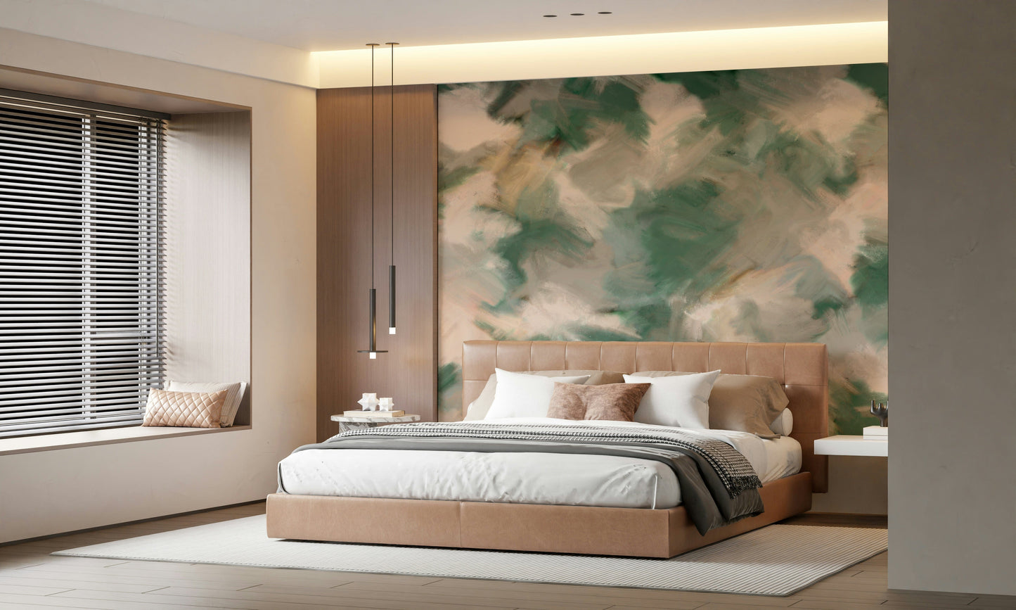 Ethereal Brushstrokes Wall Mural -2372023
