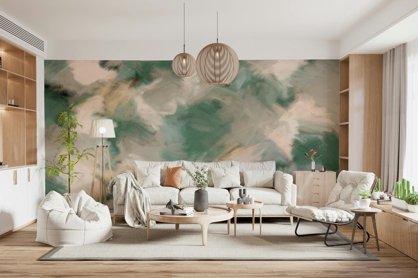 Ethereal Brushstrokes Wall Mural -2372023