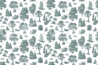 The style is a soft-focus illustration or a painterly design.

