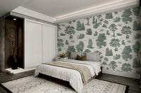 The design feels peaceful and organic.

