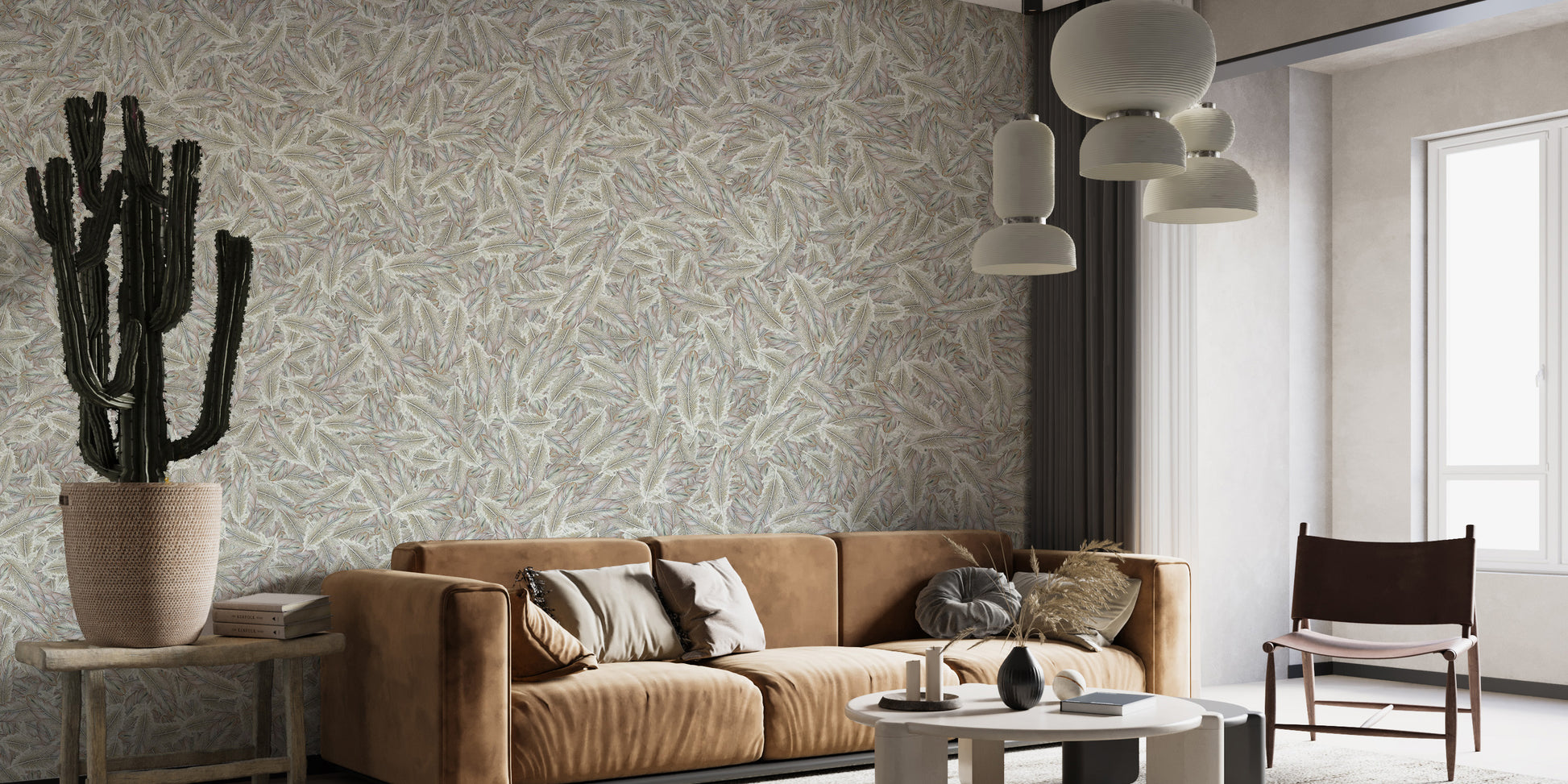 Green Icarus Feathers Wallpaper Murals - Giffywalls