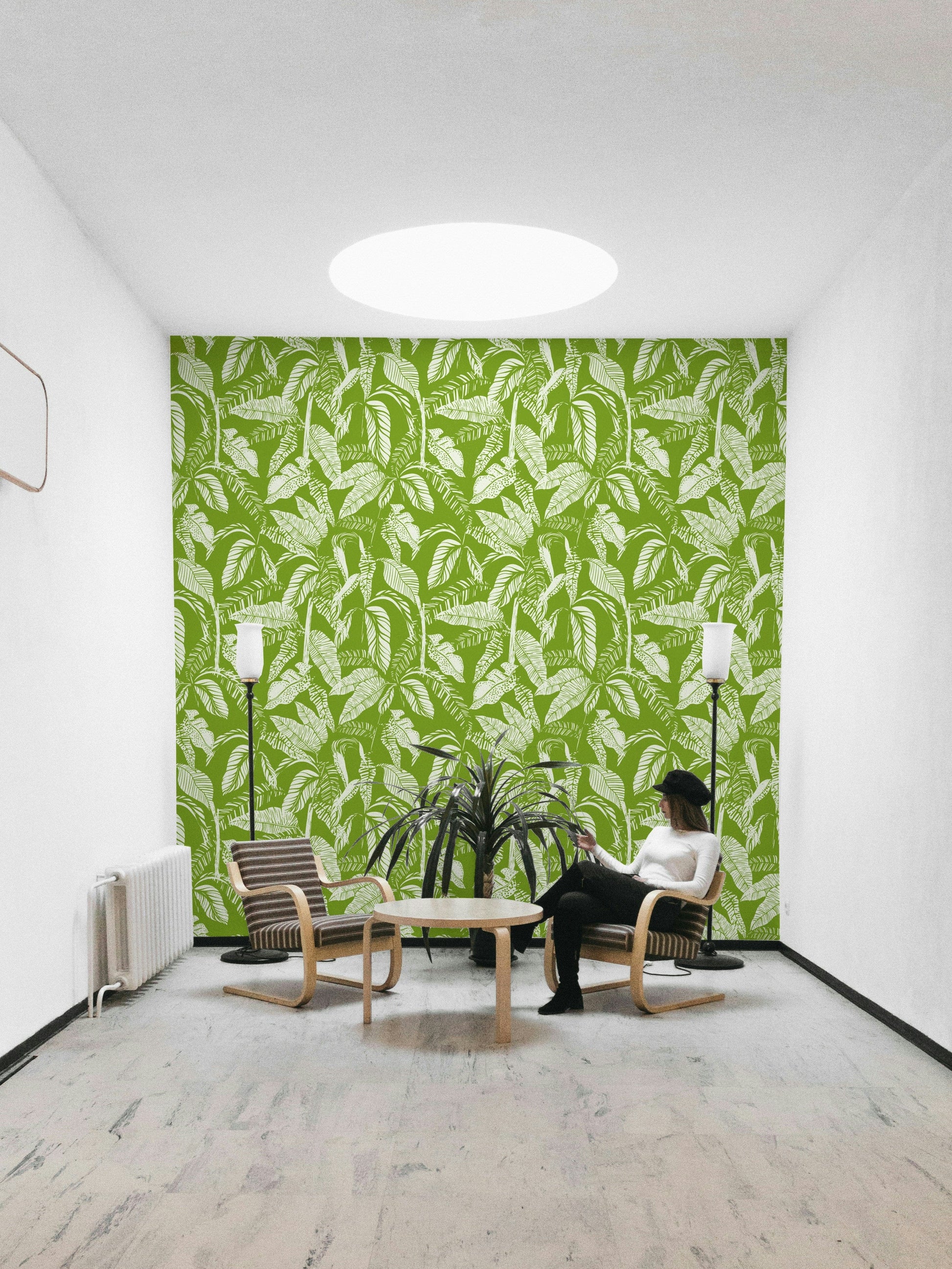 Wallpaper for walls with a peaceful, natural feel


