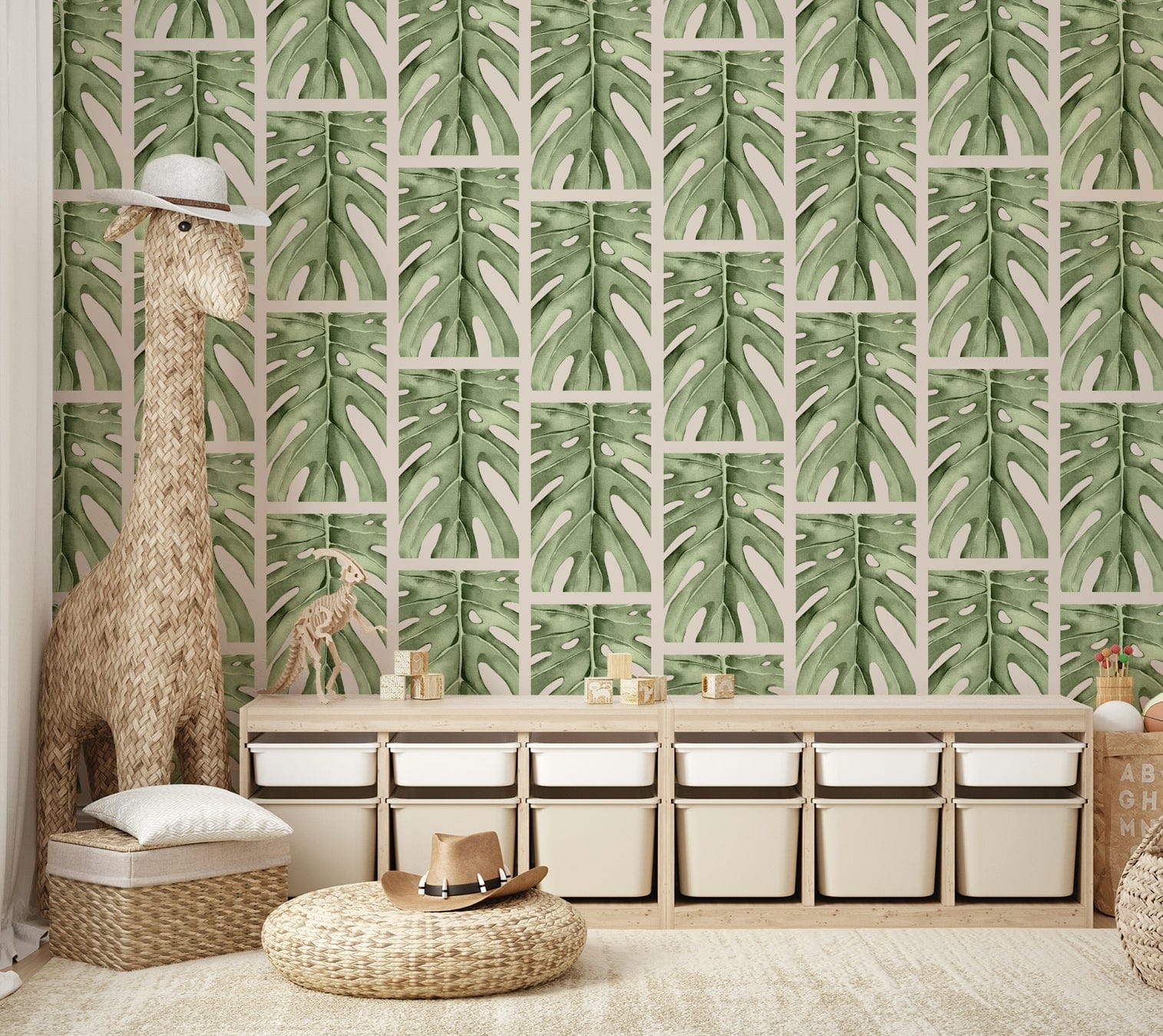 The design feels peaceful and organic.

