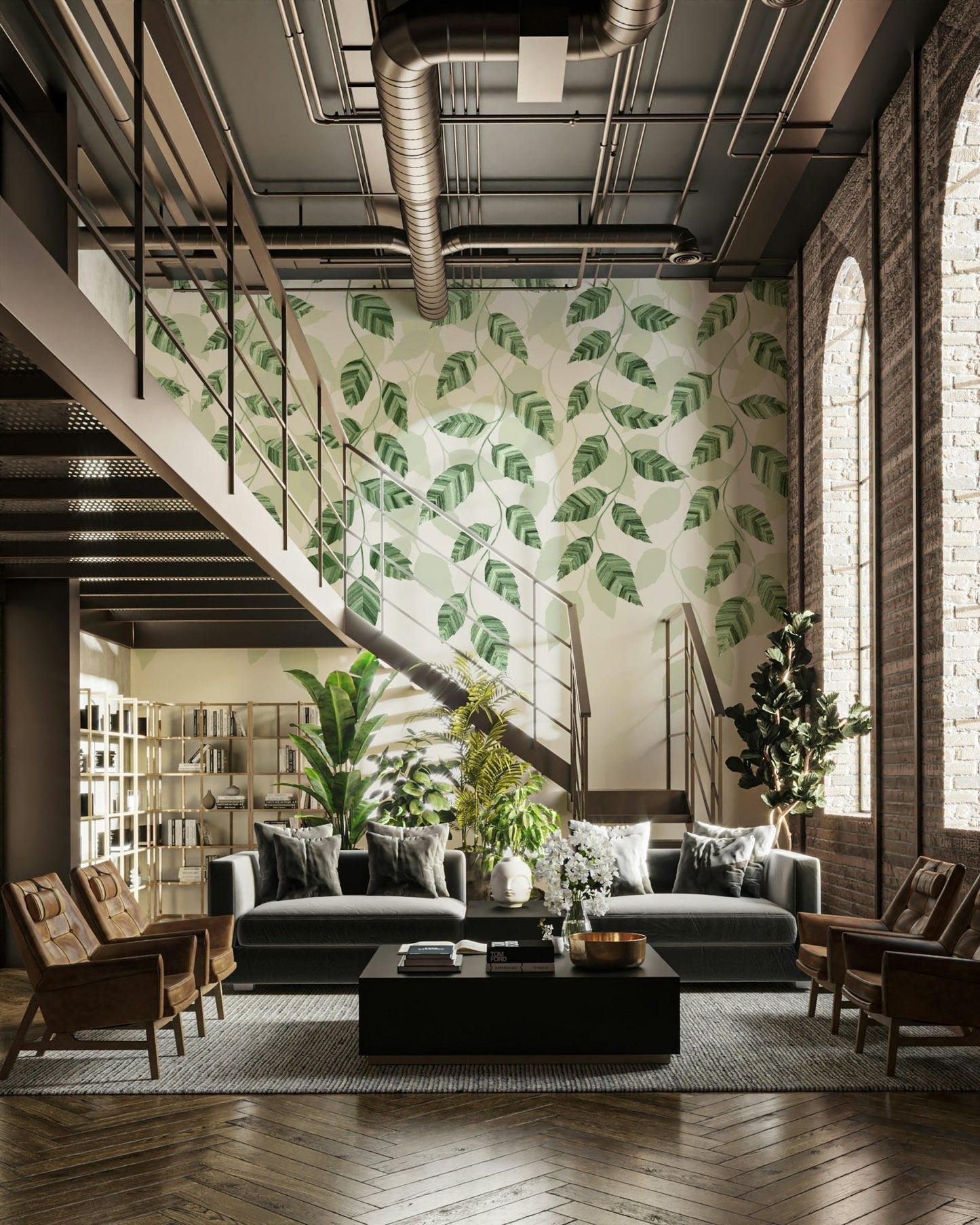 The style is artistic and natural.

