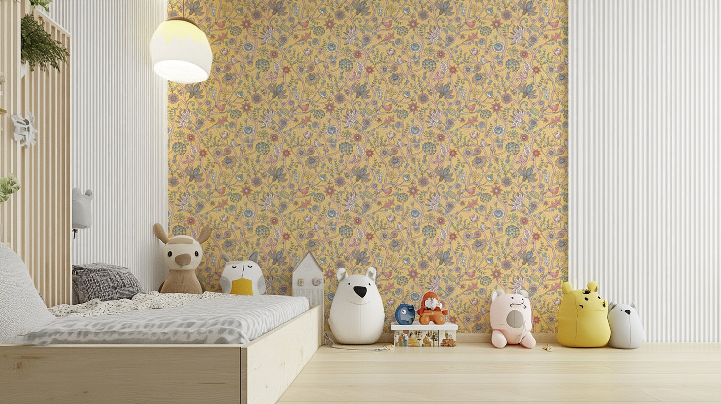 Symbolic Tree of Life wallpaper for interiors

