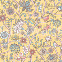 Green Tree of Life Yellow Wallpaper⁠
