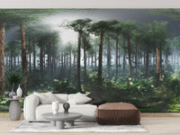 Misty Forest Wall Art
