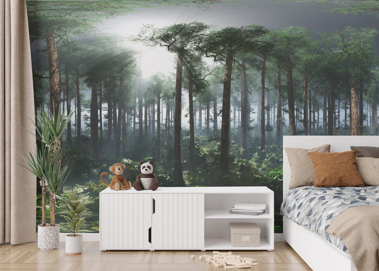 Lush Green Wallpaper Murals
