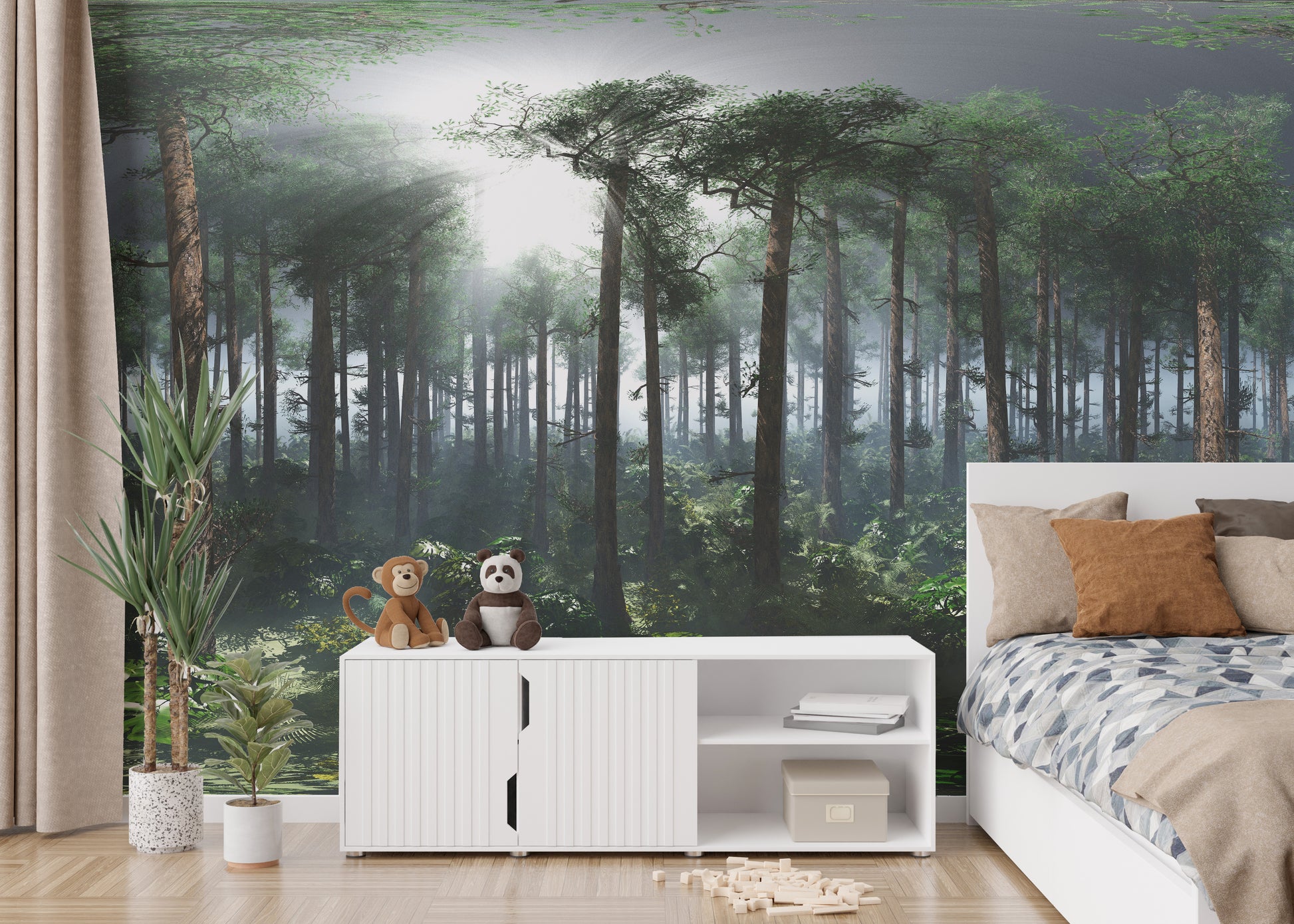 Lush Green Wallpaper Murals
