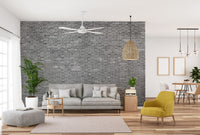 Loft style stone wall covering for contemporary apartment decor