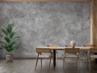 Grey Concrete Texture Wallpaper Mural - Giffywalls