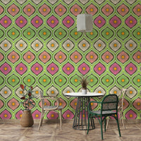 Suitable for a retro, eclectic, or themed interior.
