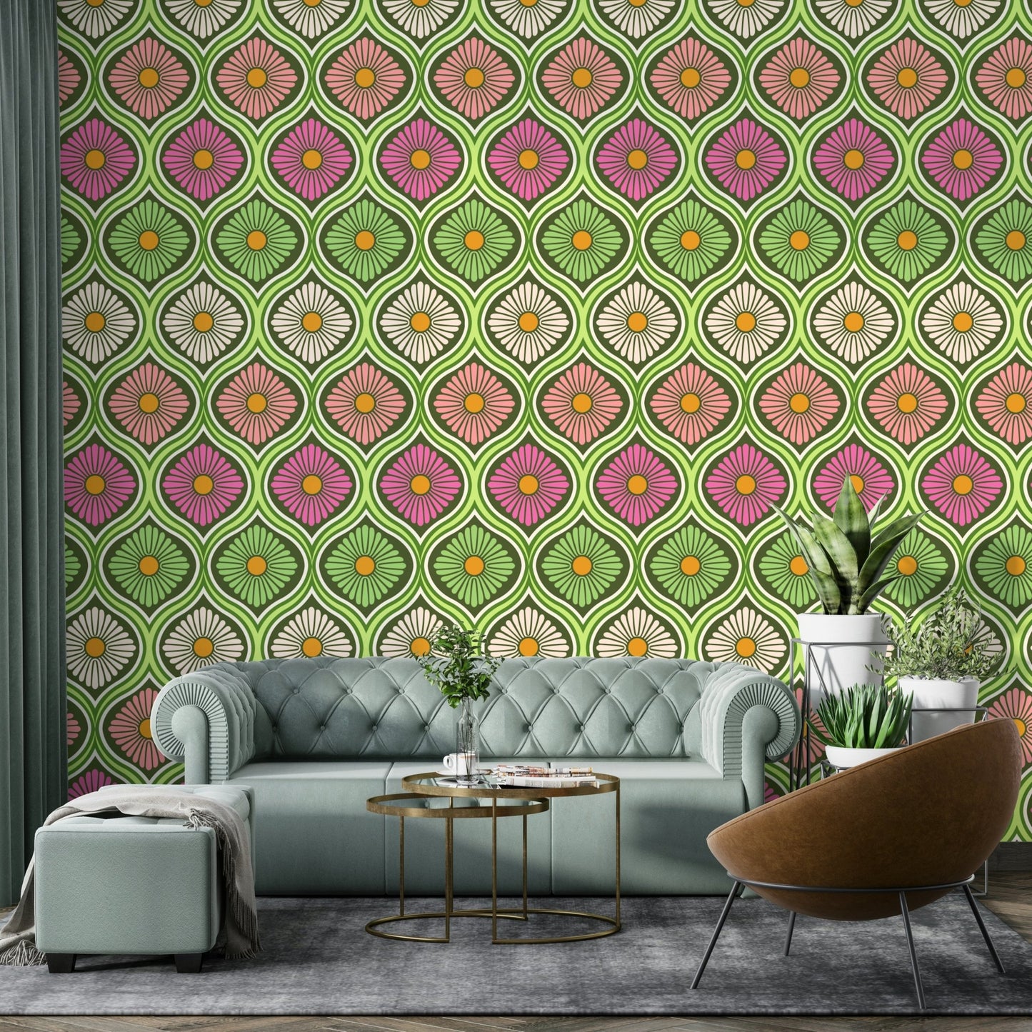 The texture appears smooth and clean, like a graphic print.
