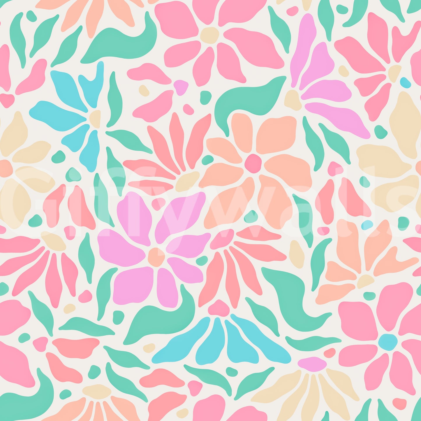 Groovy Flowers Wallpaper⁠