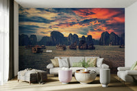 A classic Halong Bay wallpaper for walls.

