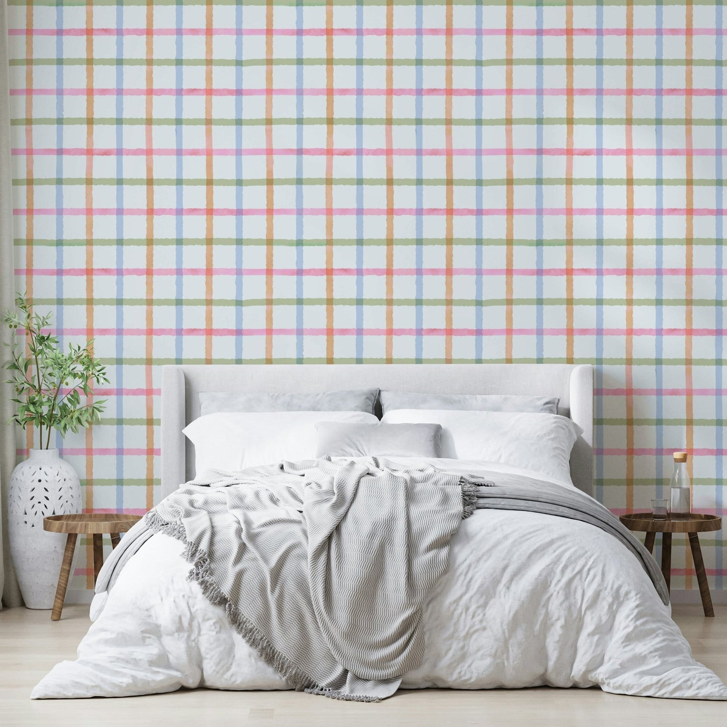 Bright and inviting room transformation.

