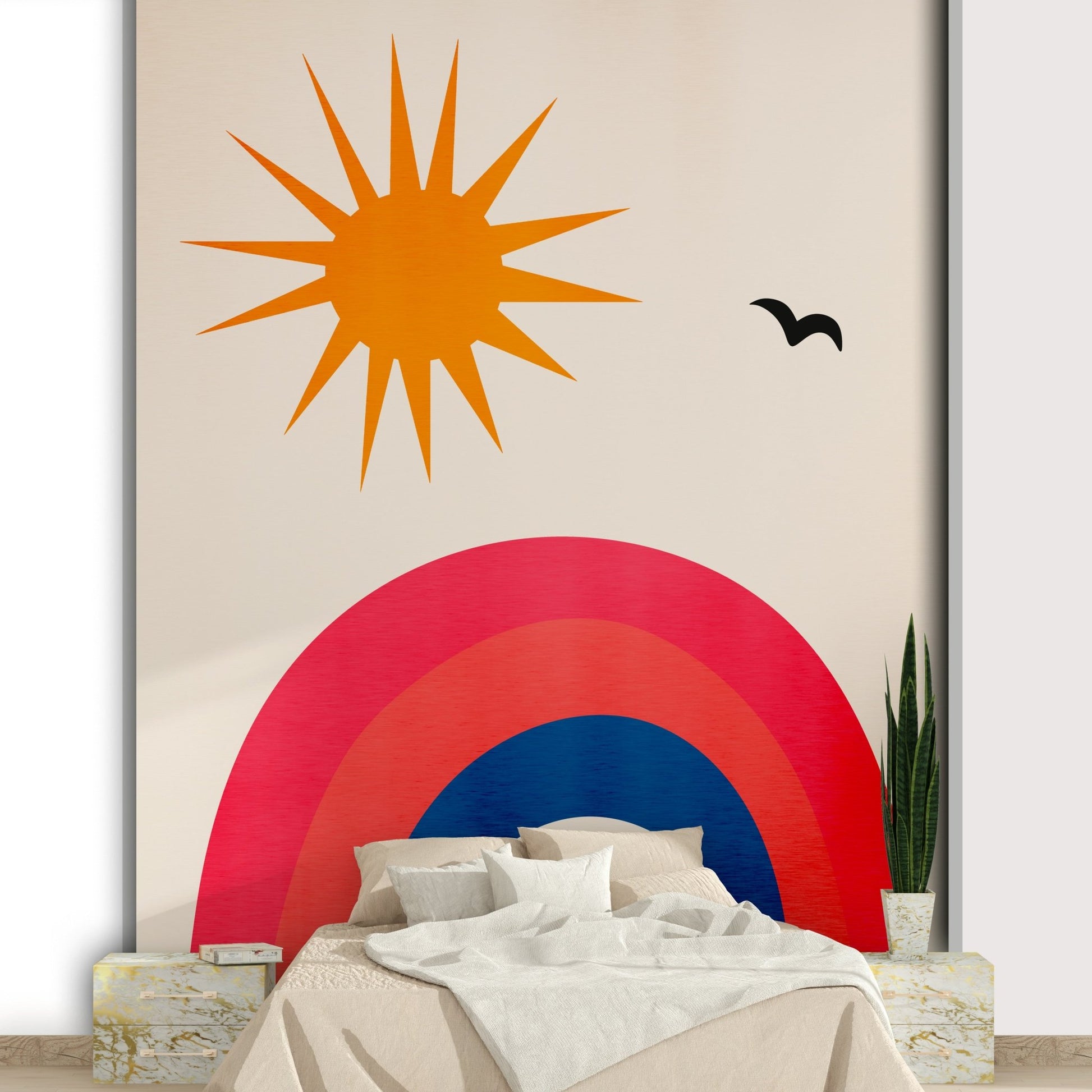 It gives a feeling of positive energy and delightful charm.
