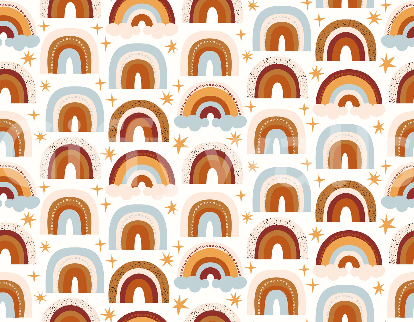 Happy Rainbow Hues Wallpaper⁠