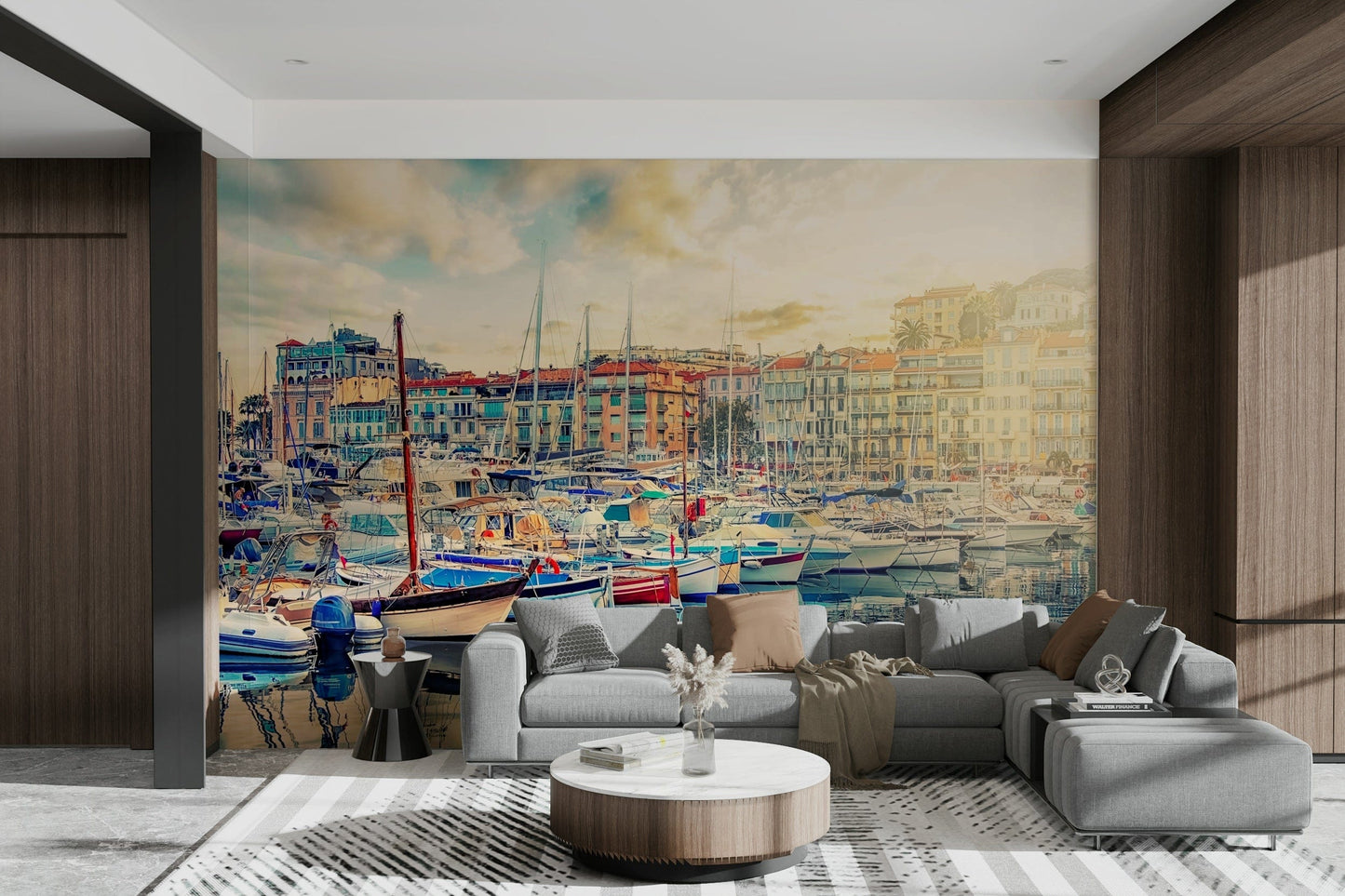 Harbor Serenity Wall Mural