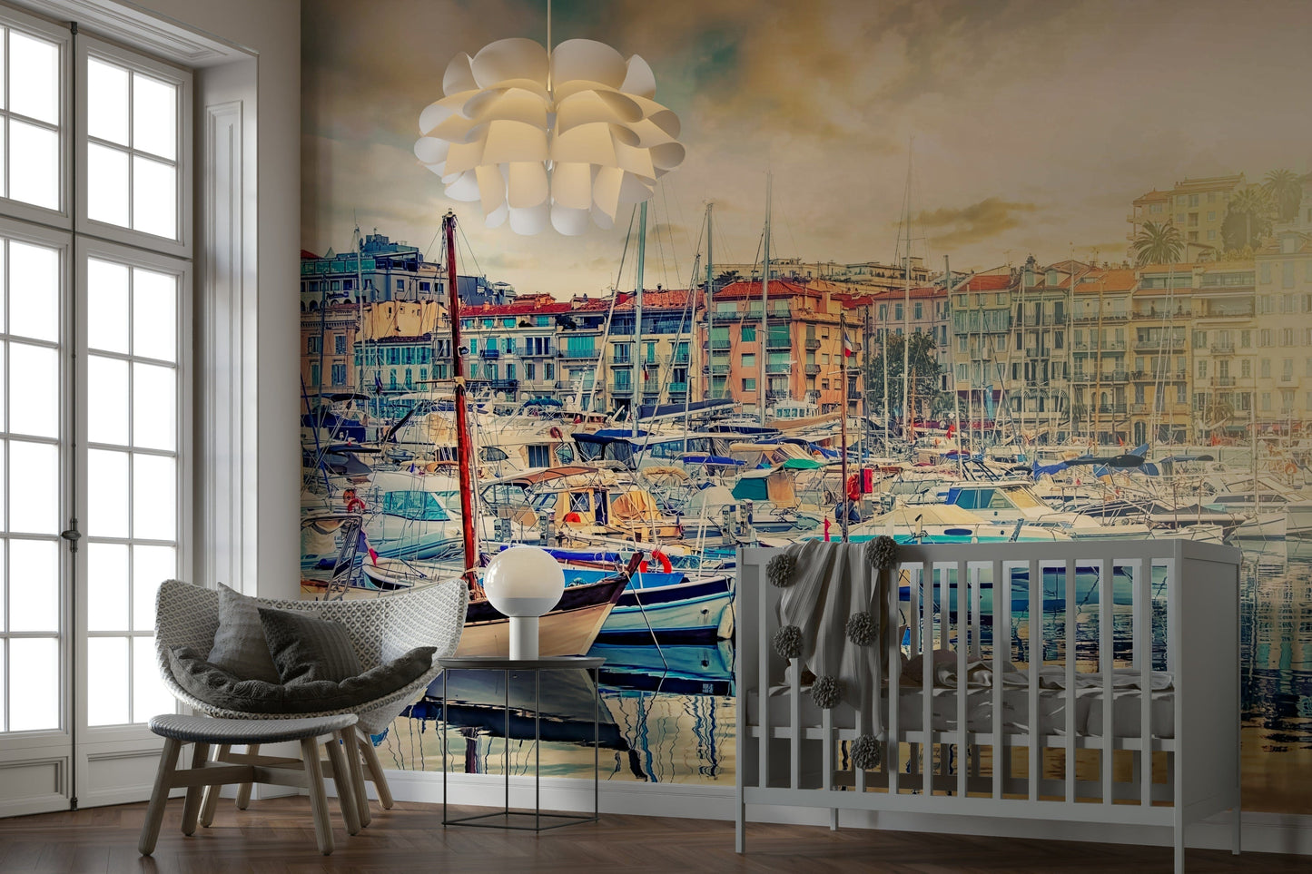Harbor Serenity Wall Mural