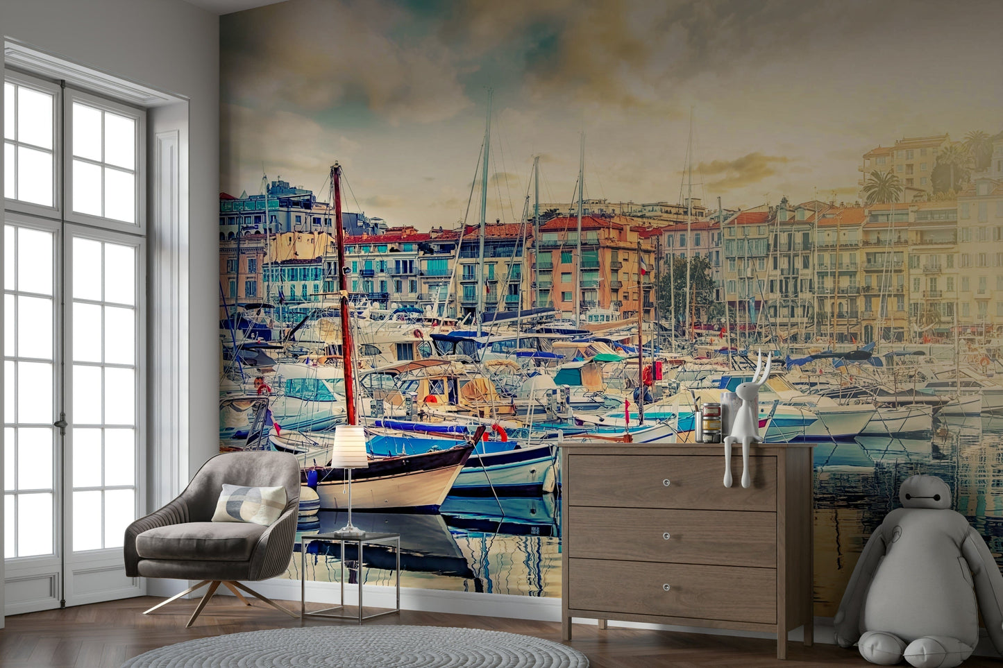 Harbor Serenity Wall Mural