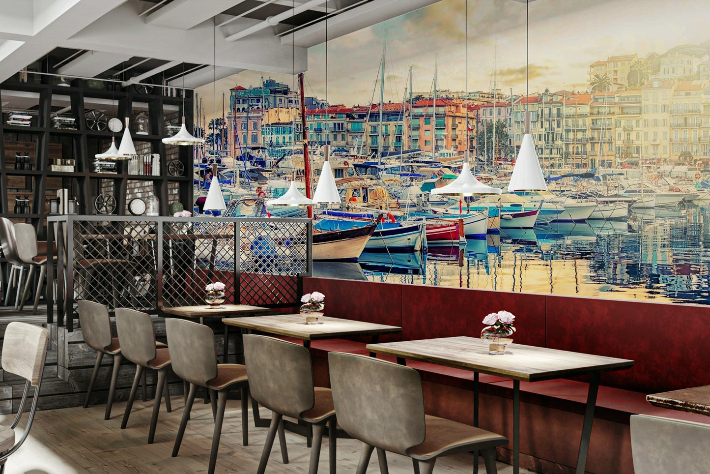 Harbor Serenity Wall Mural