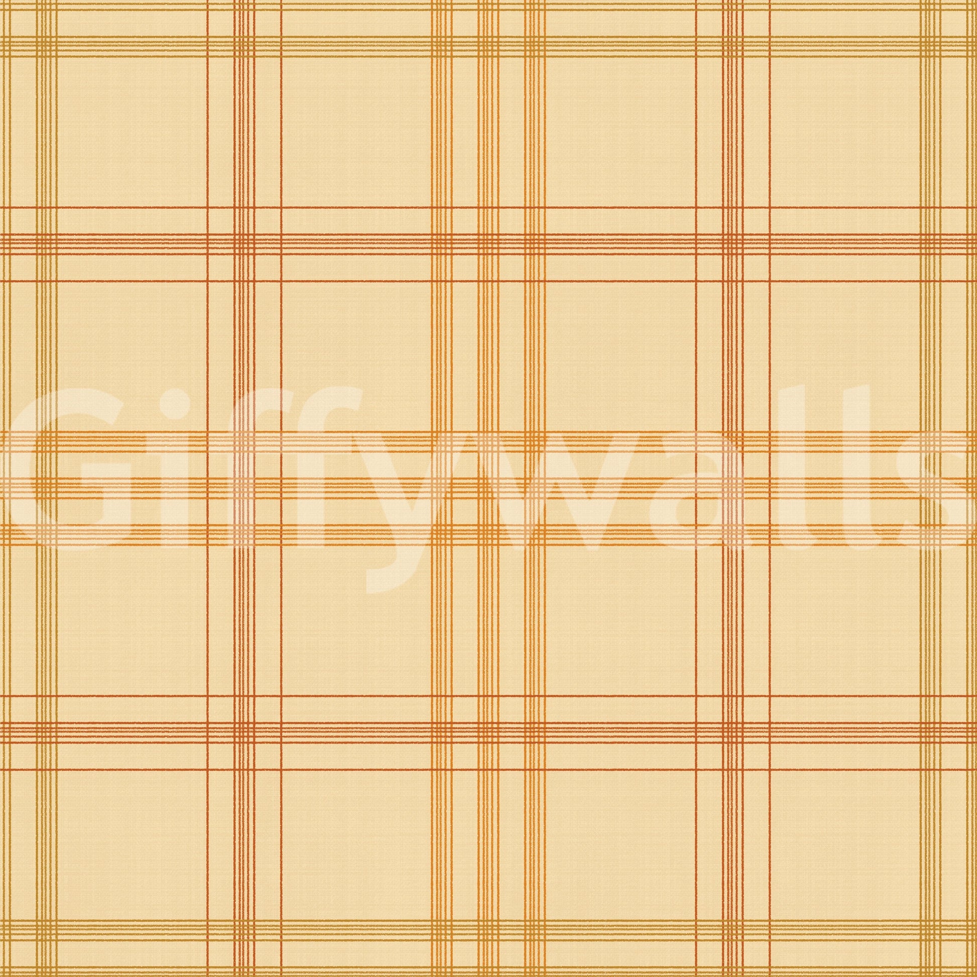 A high-quality rustic plaid wall mural for walls.

