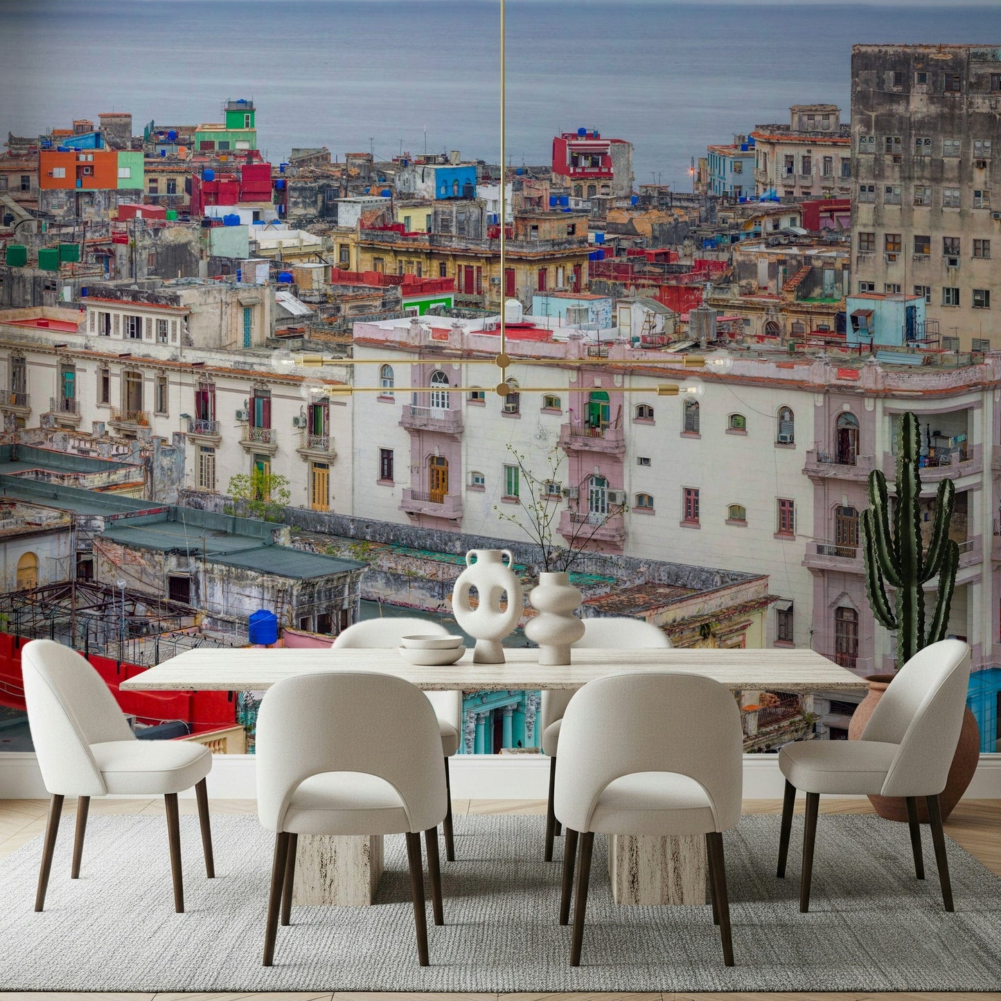 Havana Skyline Charm wallpaper for walls vibrant city panorama