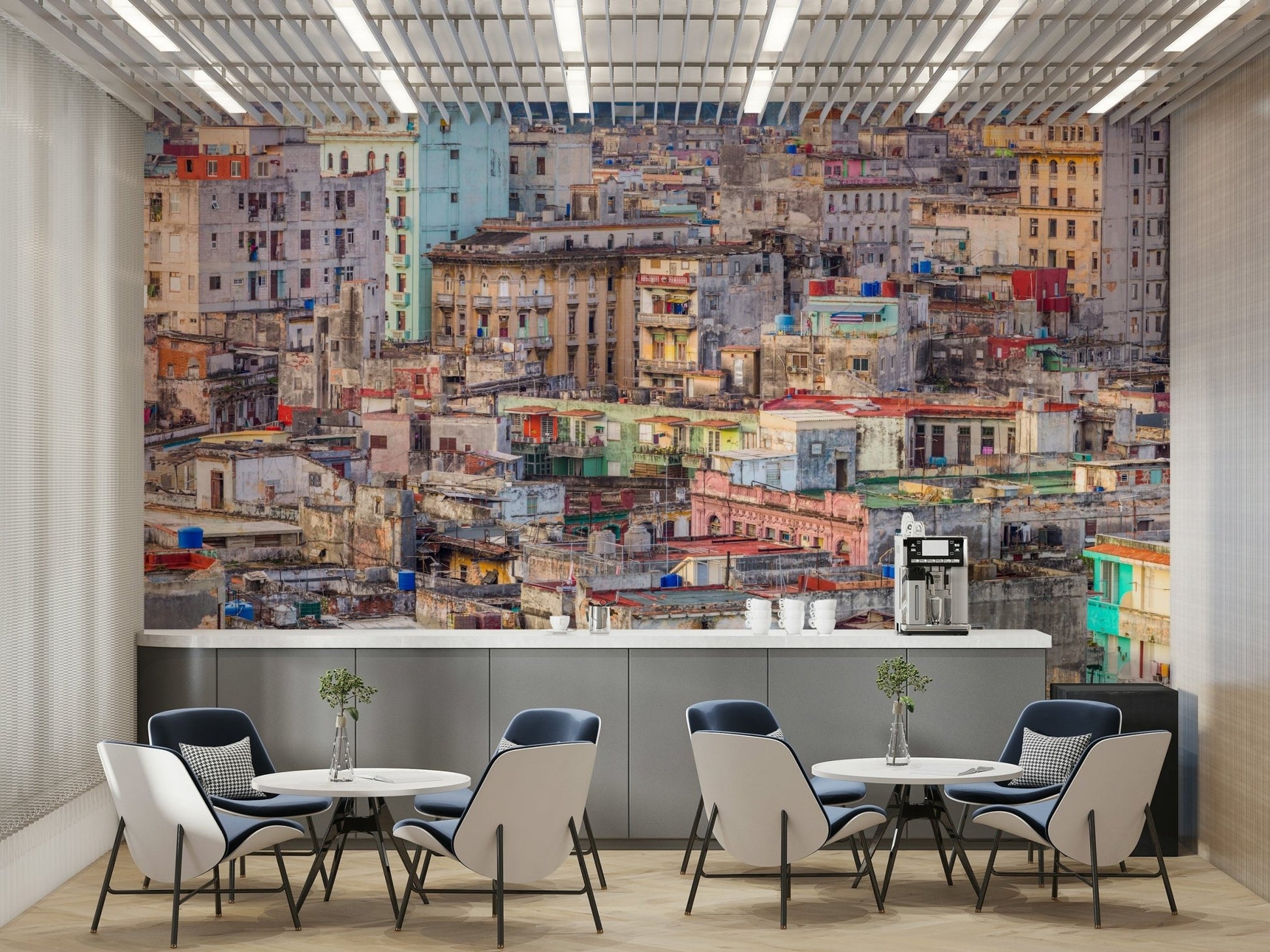 The feeling is one of lively, creative beauty.

