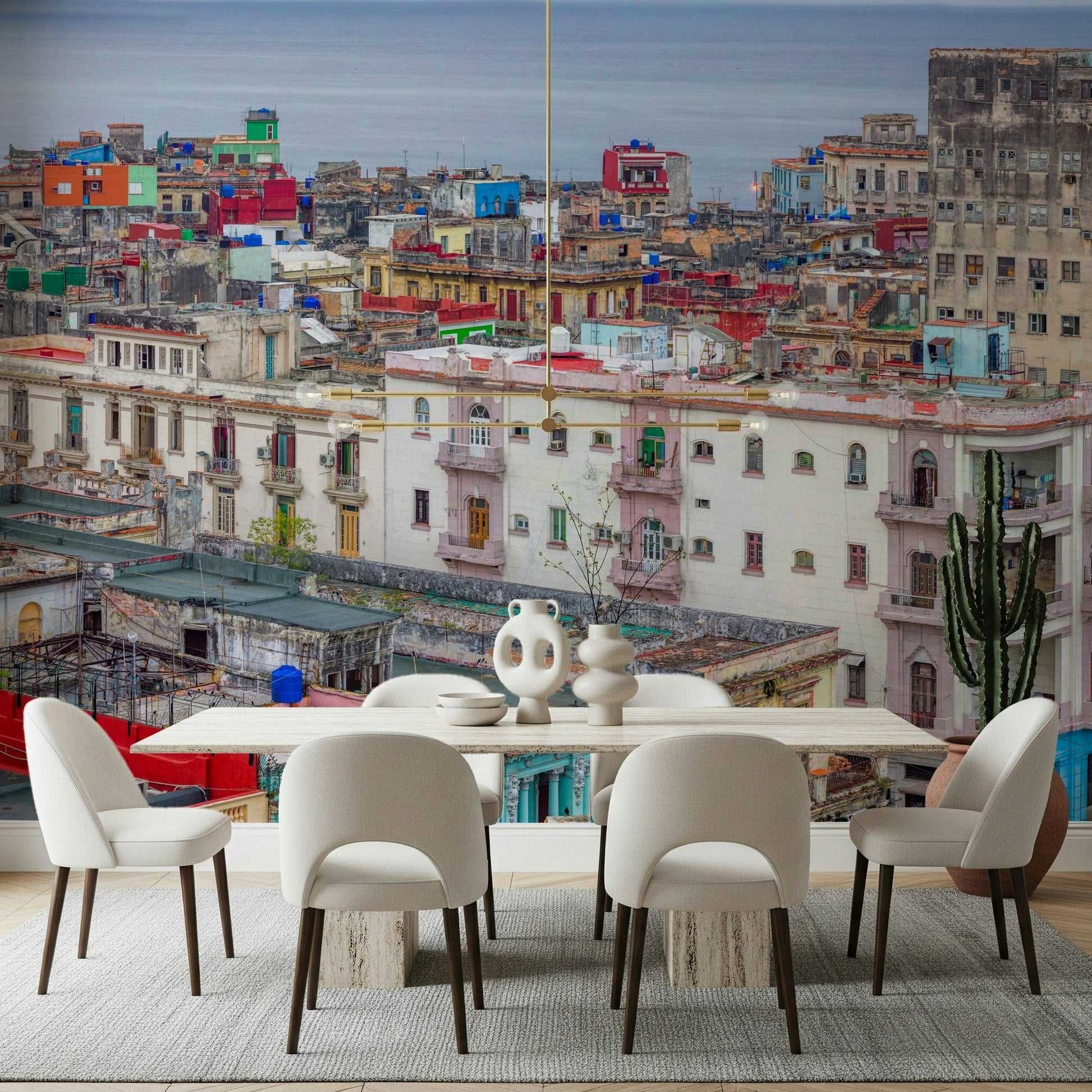 Havana Skyline Charm wallpaper for walls vibrant city panorama