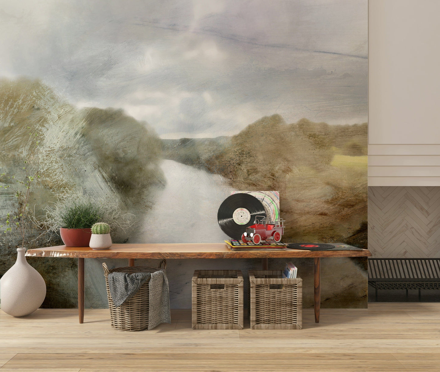 River Haze Wall Mural -2469812
