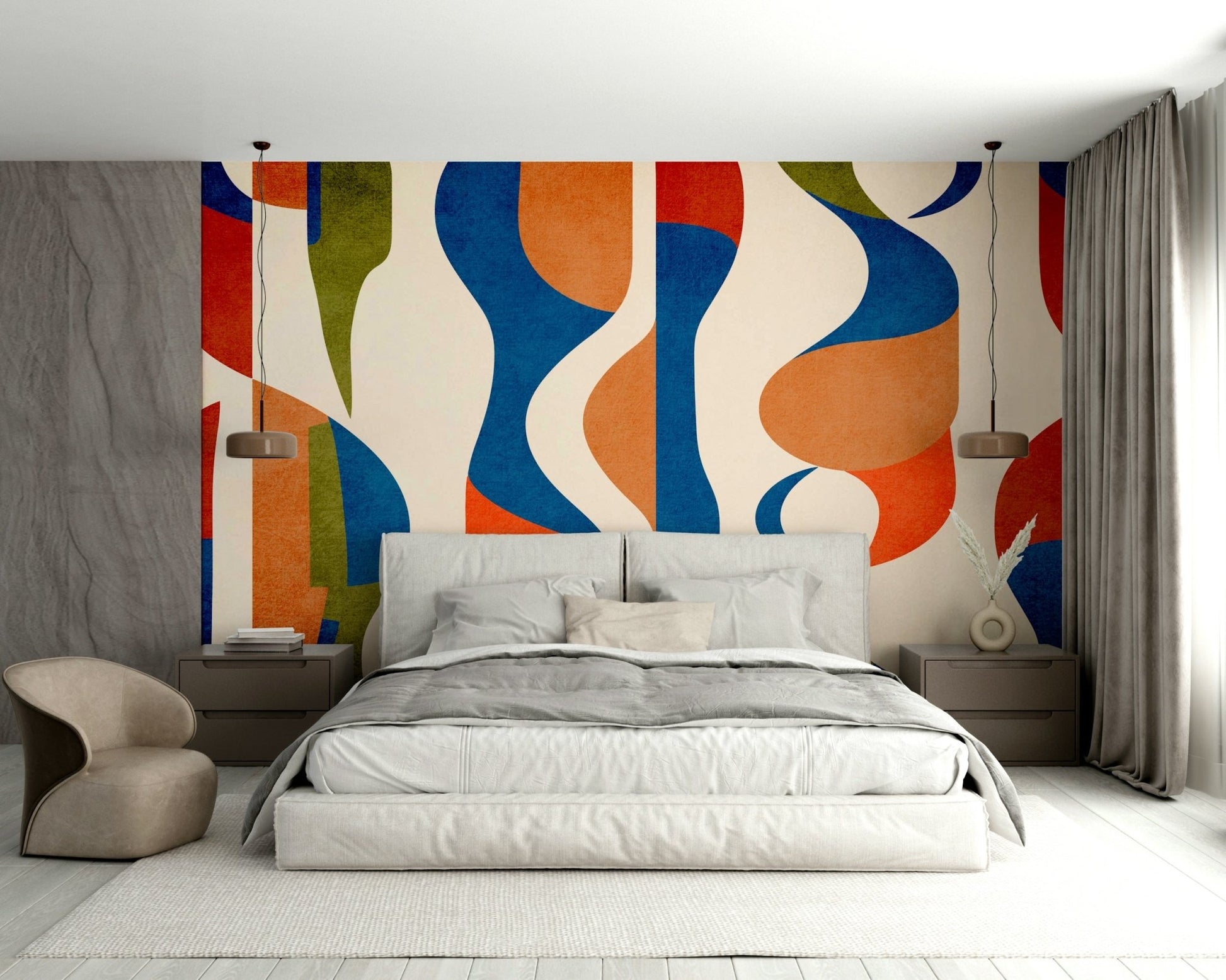 Cityscape of Helsinki with modern buildings.
