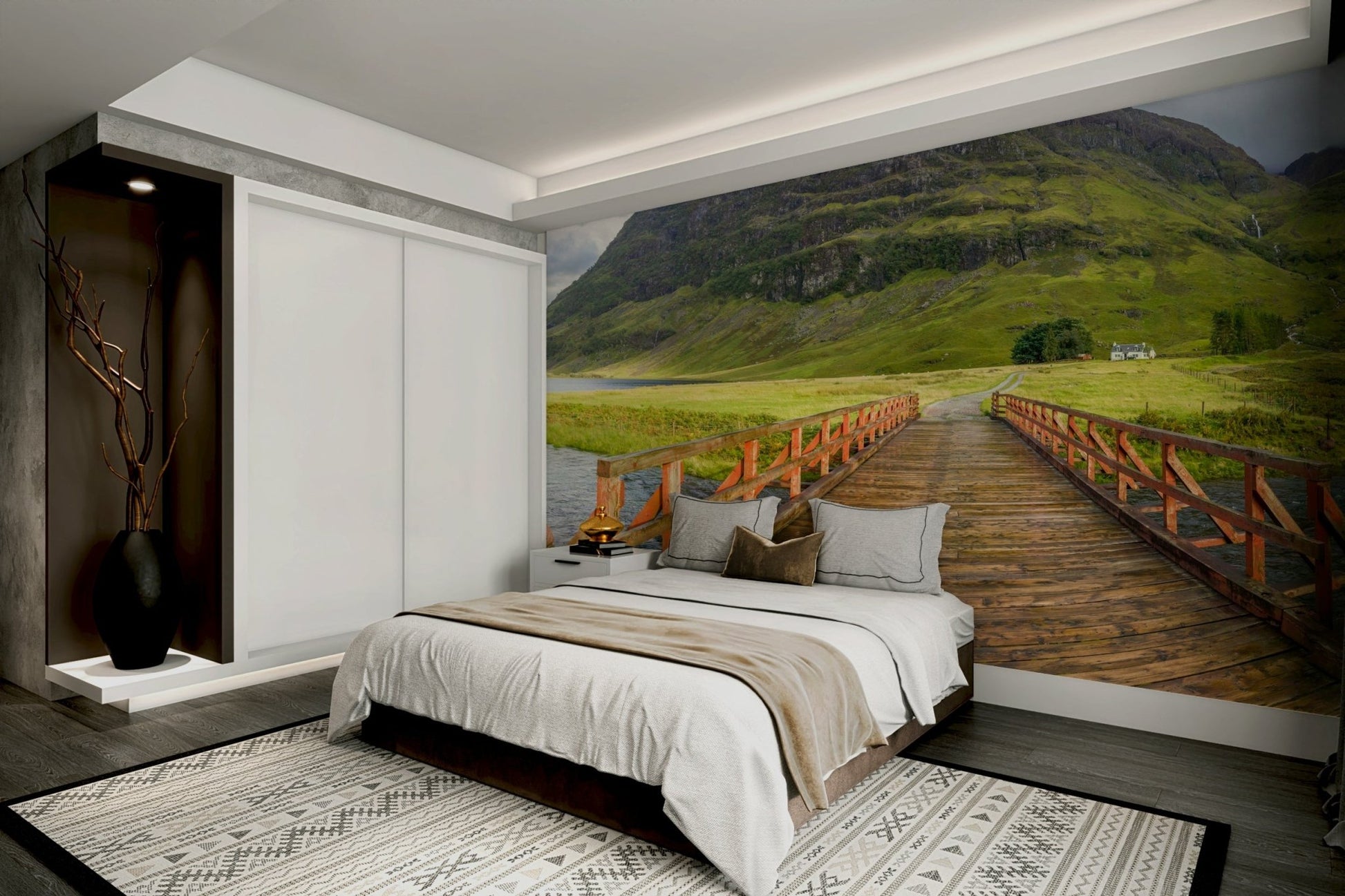 Misty highlands wall decor

