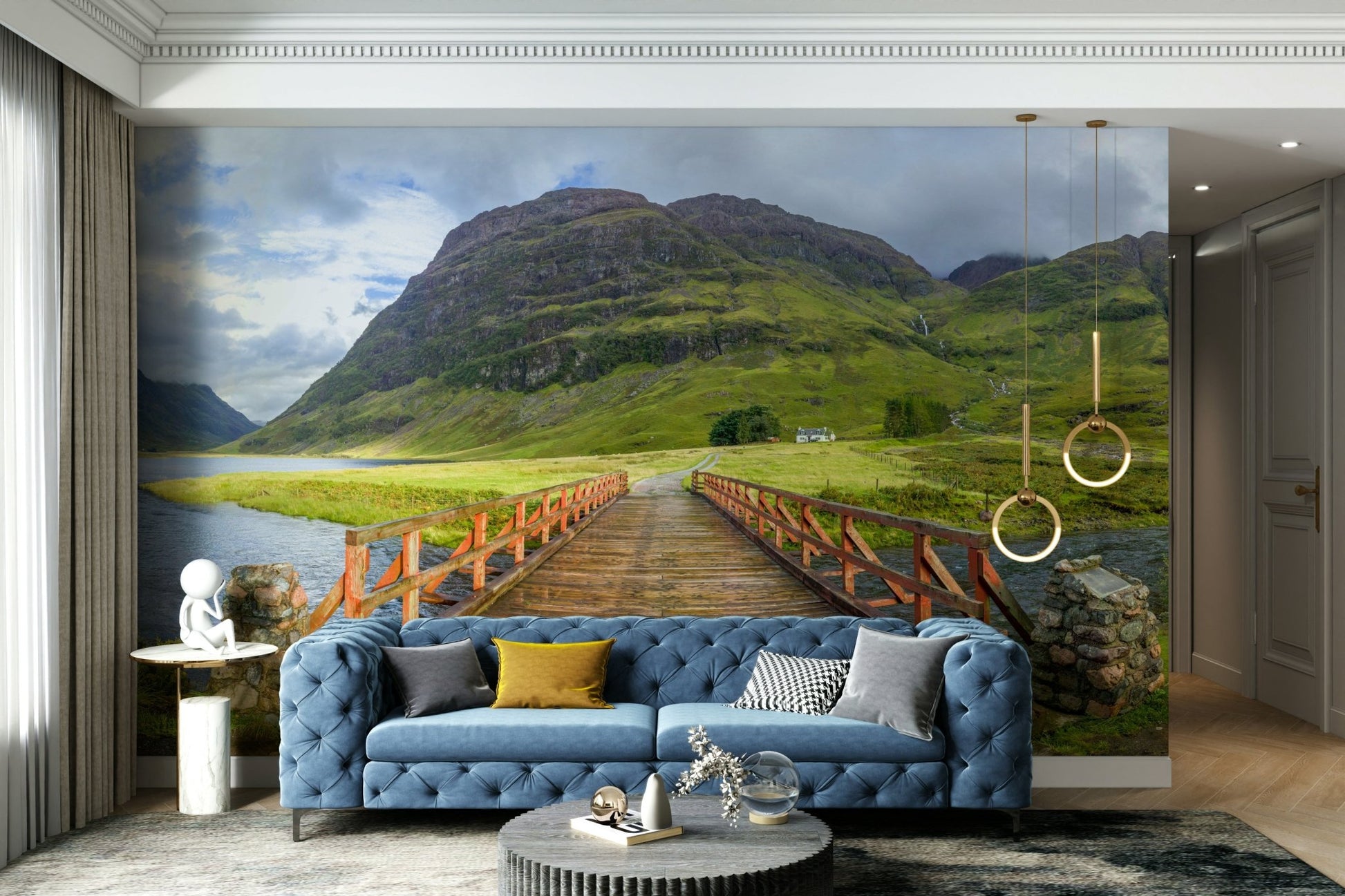 Scottish landscape wallpaper

