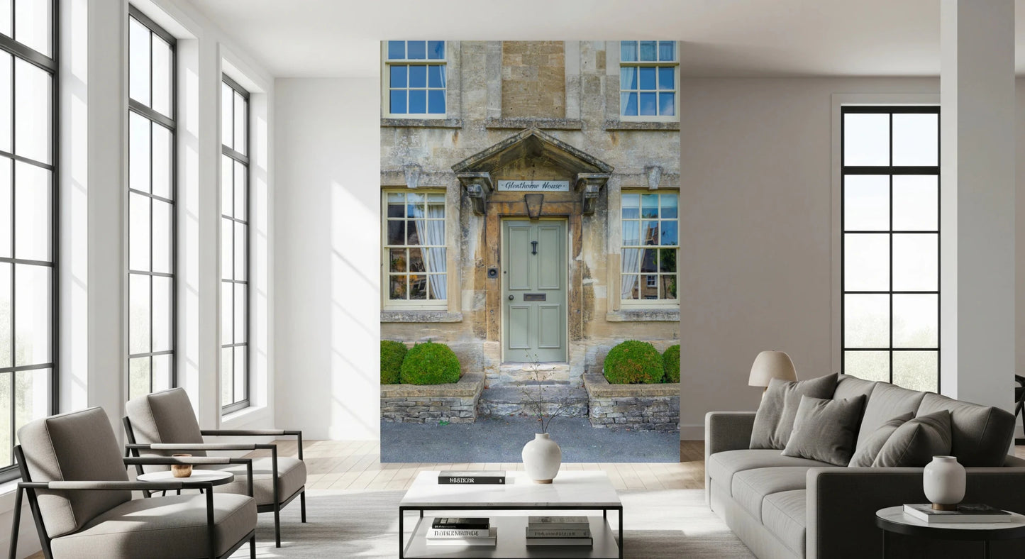 Historic Stone Home Wall Mural