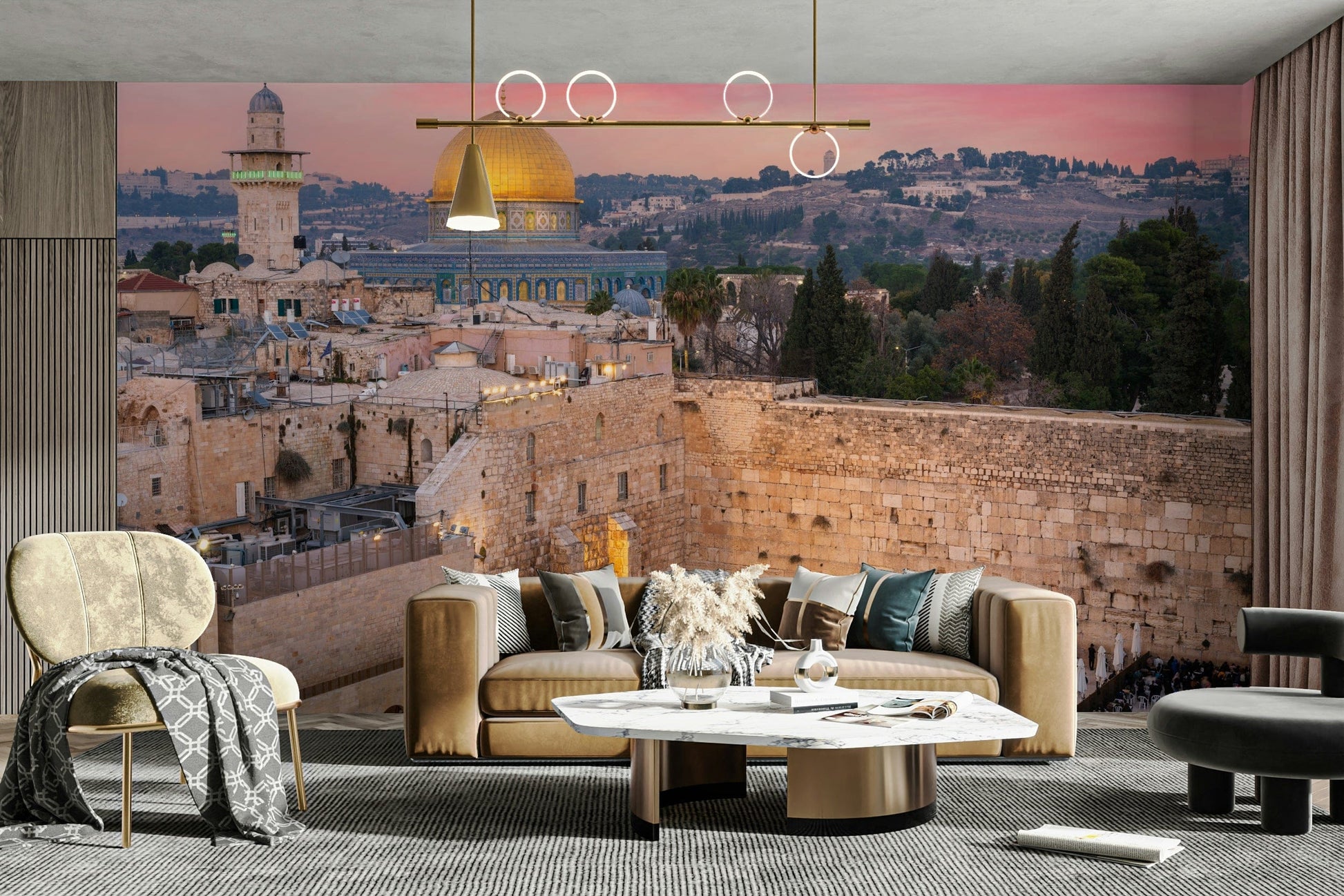 A high-quality print of a classic city scene.

