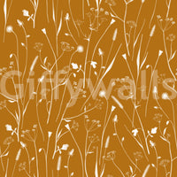 Homeland Floral Golden Wallpaper⁠