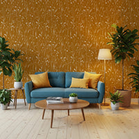 Homeland Floral Golden Wallpaper⁠