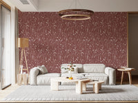 Homeland Floral Terracotta Wallpaper⁠