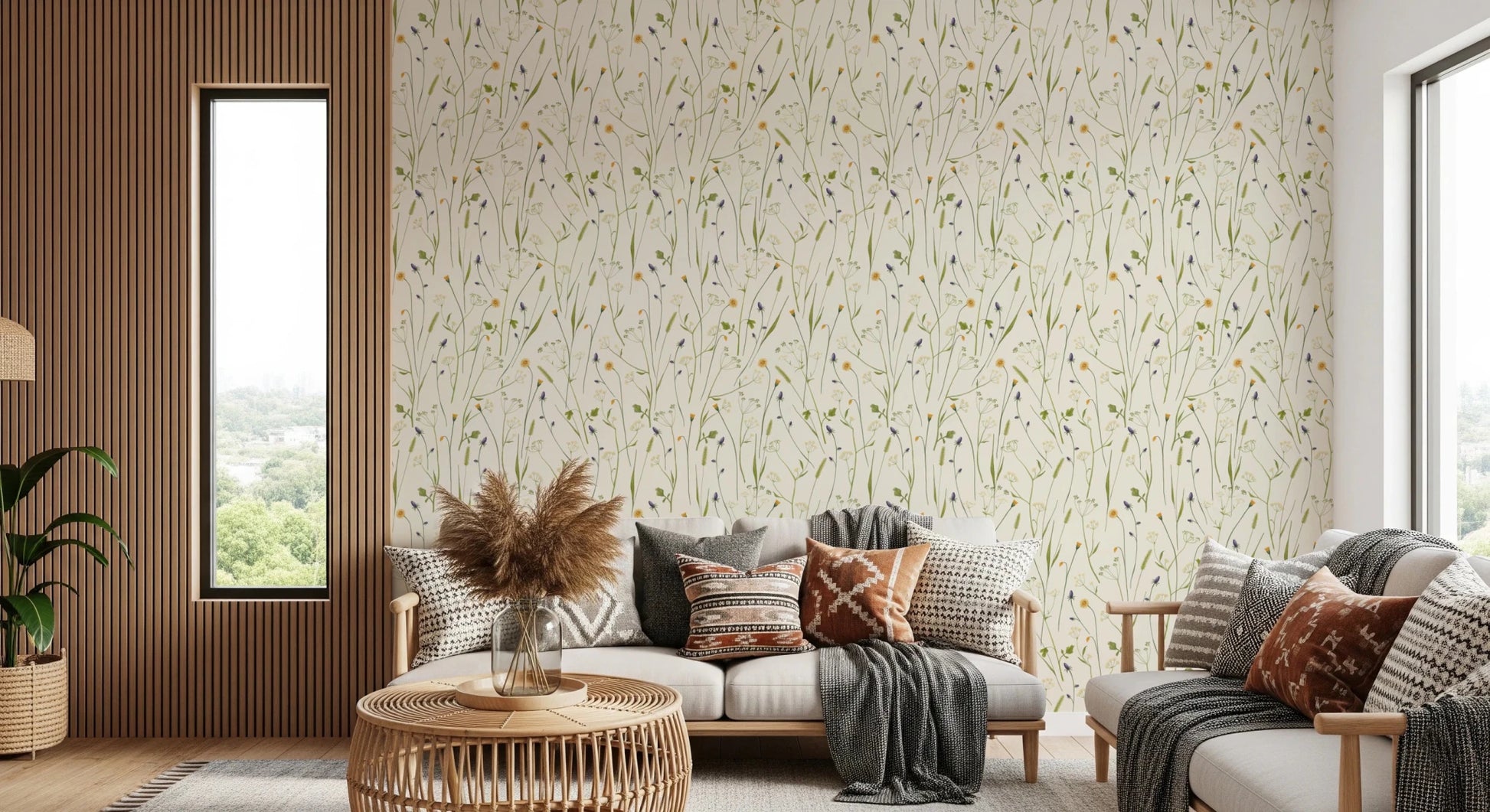 Homeland Floral Wallpaper⁠