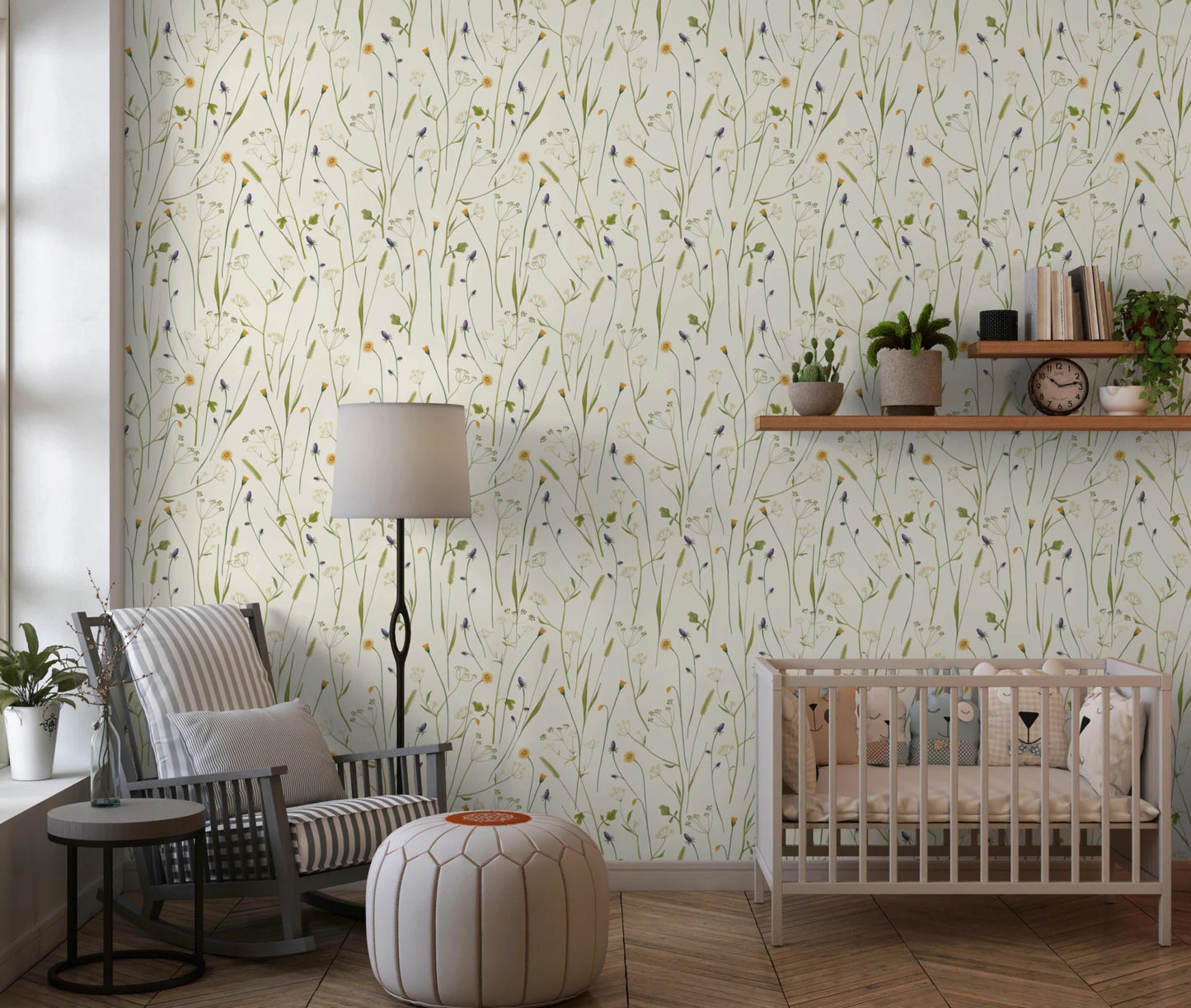Homeland Floral Wallpaper⁠